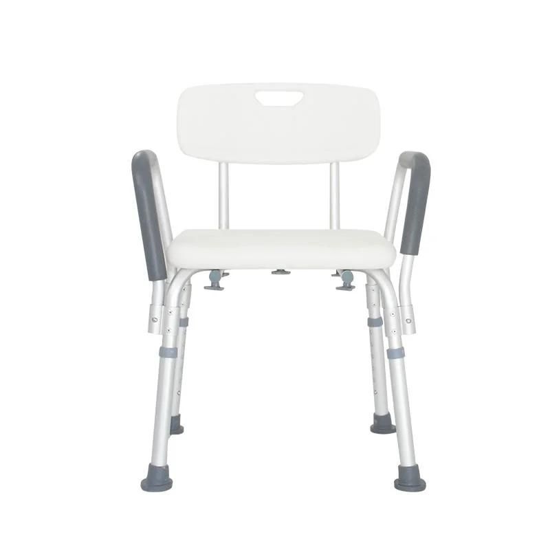 Mn-Xzy003 Adjustable Aluminum Bath Shower Chair Folding Shower Bathroom Chairs