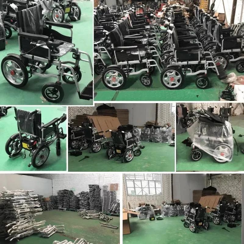 Hot Sale New Design Folding Electric Wheelchair for The Elderly People Disabled Wheelchair