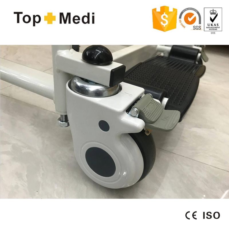 2020 Popular Multifunctional Foldable Patient Transfer with Commode Seat Wheelchair