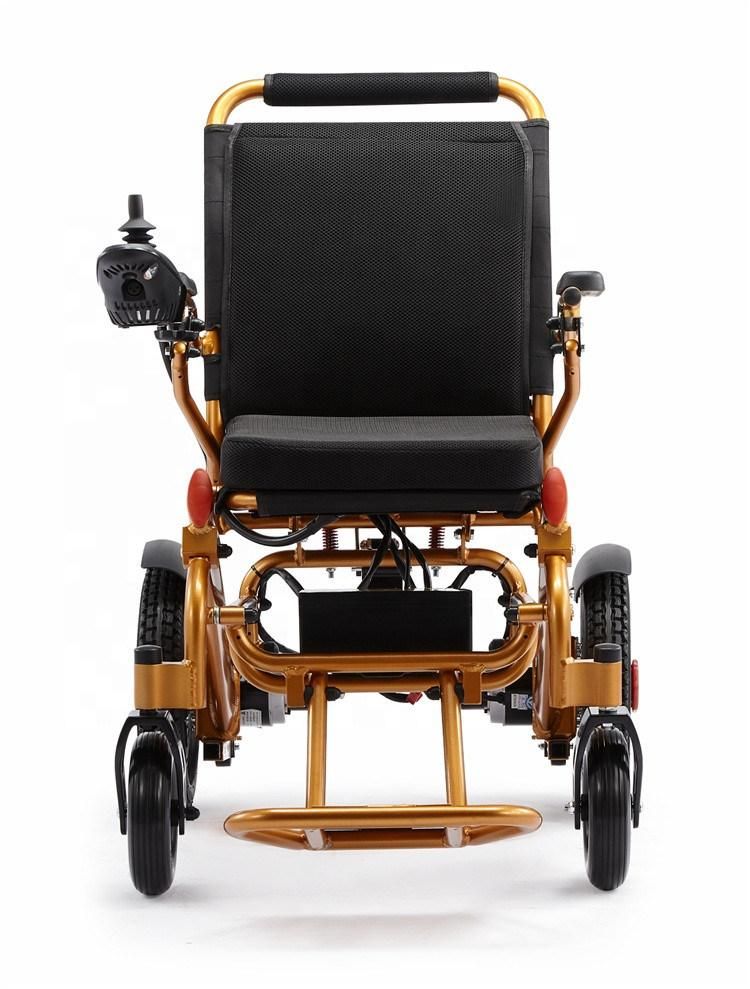Rehabilitation Therapy Supplies Properties and Aluminum Alloy Material Electric Wheelchair