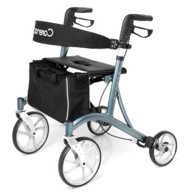Whole Seller Lightweight Wheelchair for Assisting Walking and Shopping