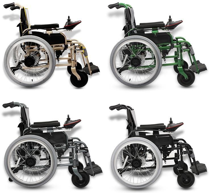 Foinoe Cheap Price Practical and Foldable Power Electric Wheelchair