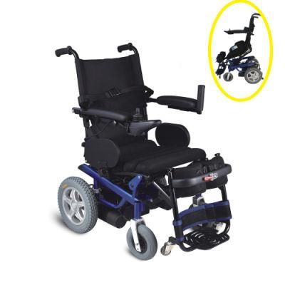 Medical Products Stand up Lightweight Foldable Electric Wheelchair for Disabled
