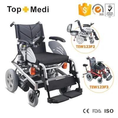 Deluxe Heavy Powered Wheelchair with Steel Frame