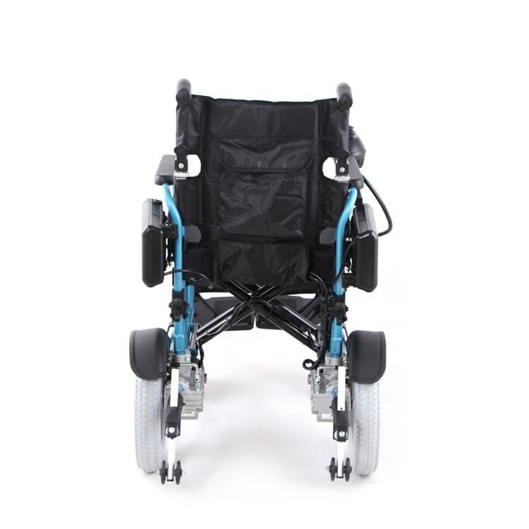 Topmedi Medical Equipment Lithium Battery Aluminum Electric Power Wheelchair