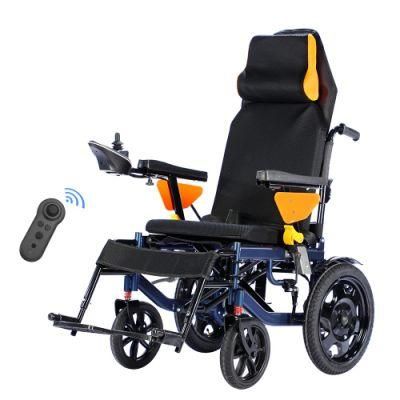 Professional Factory Light Weight Portable Electric Power Wheelchair for Disabled