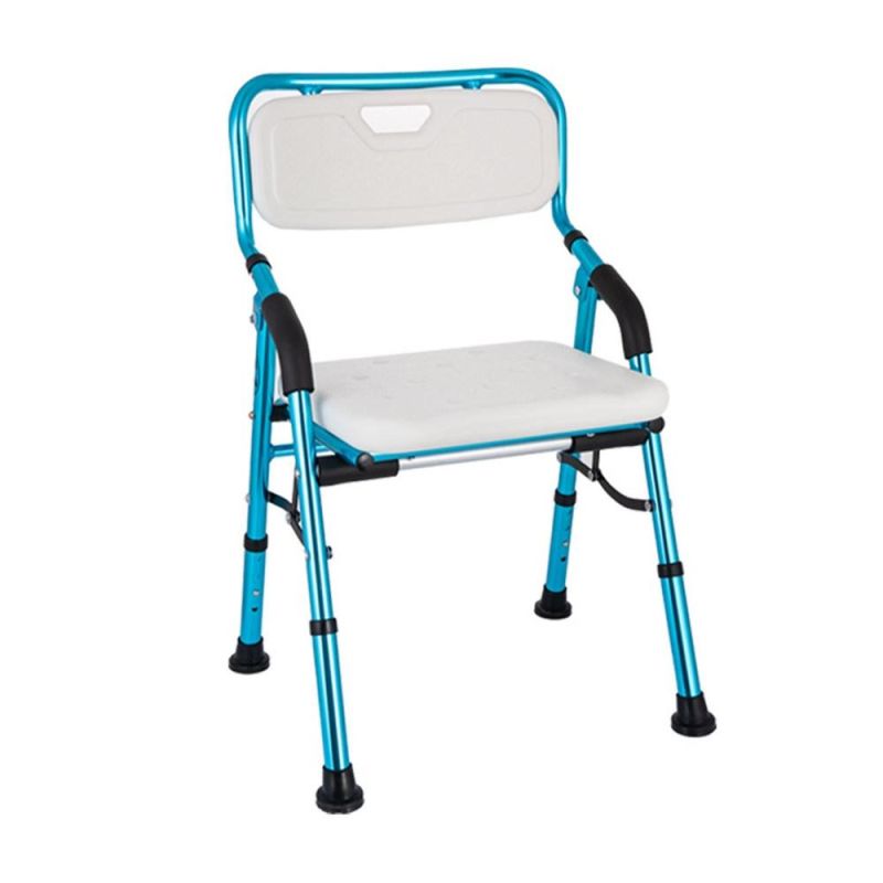 Home Care Bathroom Safety Equipment Medical Adjustable Aluminum Shower Chair