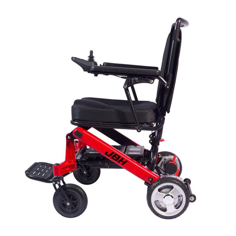 CE Certificate Folding Power Wheelchair Electric Wheelchair with Solid Tires