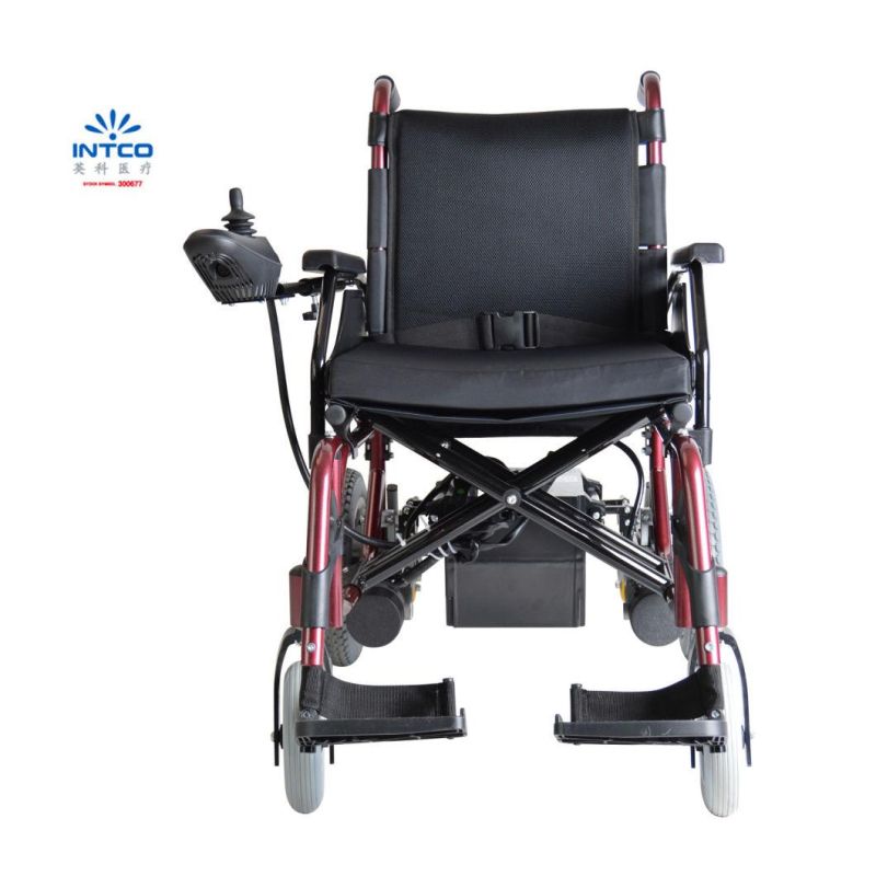 Economic Steel Folable Standard Electric Power Wheelchair