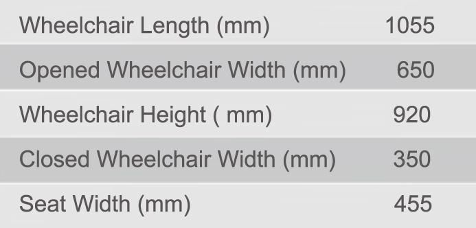 Foinoe Ce Certificated Arm Driving Standard Manual Wheelchair