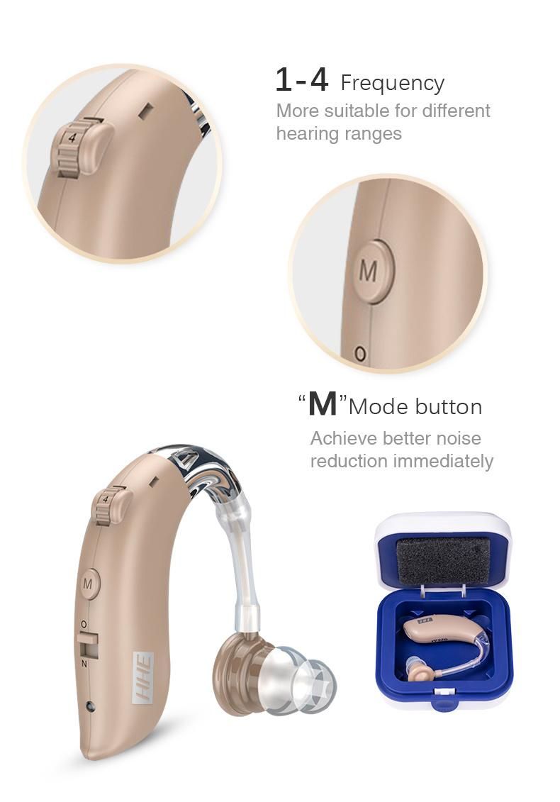 High Quality Rechargeable Hearing Aids Elder Care Product Amplifier Hearing Aids