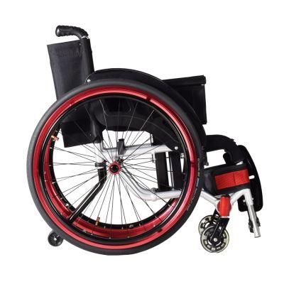 Portable Folding Travel Aluminum Alloy Manual Lightweight Wheelchair