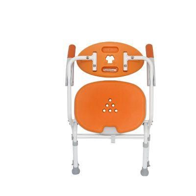 Elderly Anti-Slip Aluminum Chair Bathroom Safety Bath Chair Shower Folding