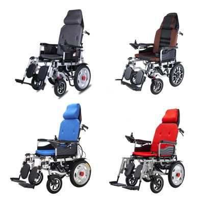 New Ghmed Carton China Aluminum Medical Equipment Power Wheelchair with RoHS Hot Sale