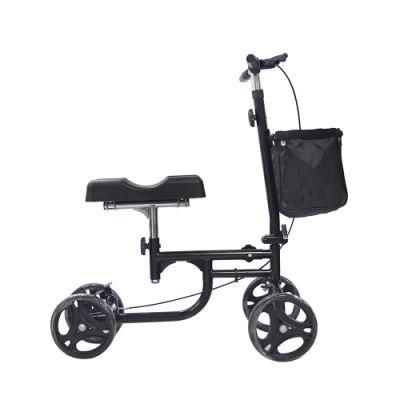Topmedi Medical Equipment Lightweight Portable Seat Adjustable Knee Walker Scooter