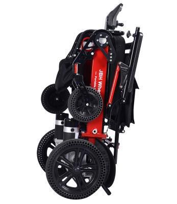 Ergonomic Design Power Chair Remote Control Fold Electric Wheelchair for Travel