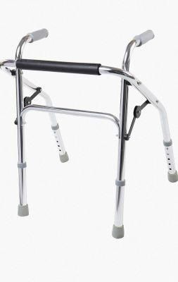 2022 Best Selling Aluminum Assistive Folding Walker with Wheels