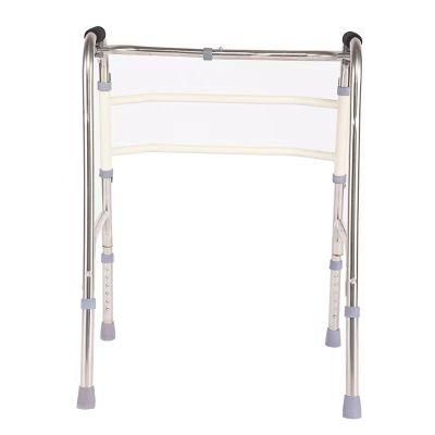 Hospital Lightweight Folding Walking Aid Walker Elderly Disabled People