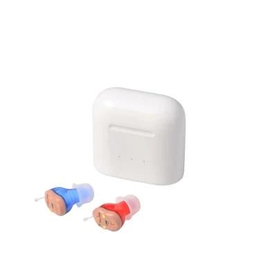 Resistant Powderful Battery Ditigal Mini Invisible Wireless Cic Hearing Aid with CE
