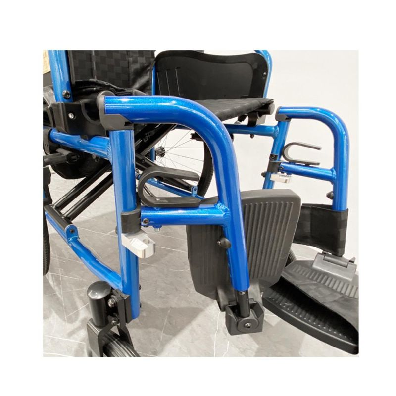 New Steel Wheel Chair Disabled Scooter Folding Manual Price Power Wheelchair with ISO