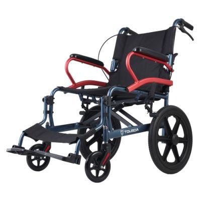 Tousda Luxury Standard Ultralight Rigid Aluminum Folding Manual Power Electric Wheelchair