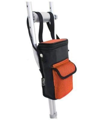 Multifunction Waterproof Underarm Crutch Storage Bag with Zipper