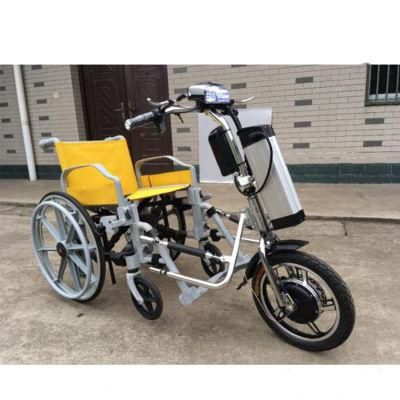 Medical Equipment Electric Power Drive Wheelchair Trailer Handcycle for Disabled