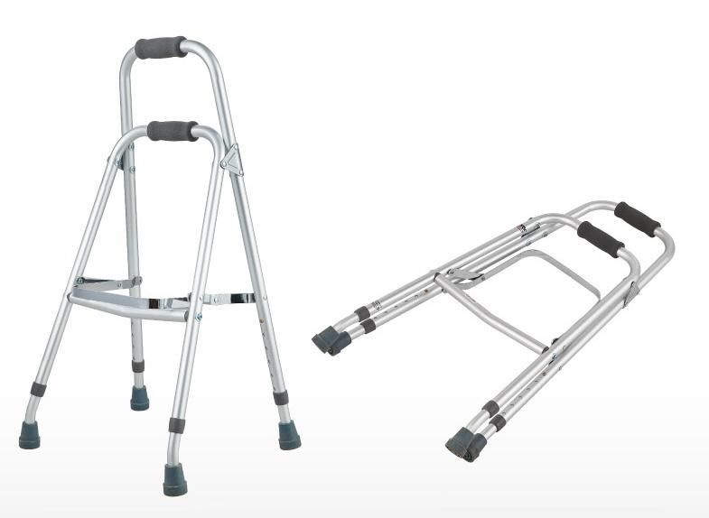 Rollator Walker Folding Single Step Side Aluminium Walking Frame