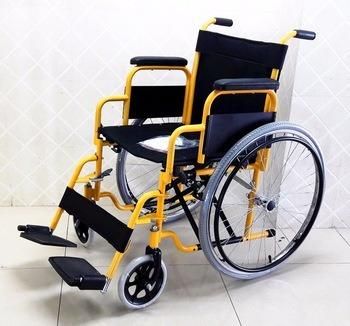 Detachable Footrest Foldable Wheelchair Standard Lightweight Best Seller in Europe