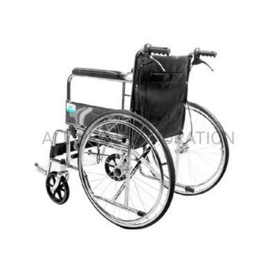 Good Manua Electrc Handle Foldable Hand Push Wheelchair