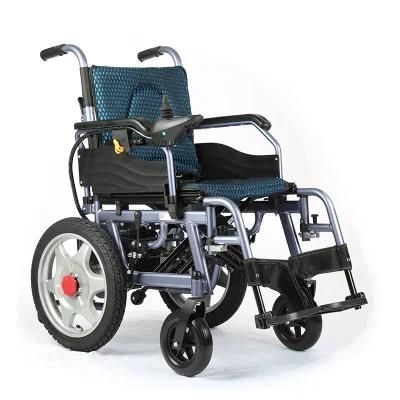 Power Aluminum Foldable Electric Wheelchair for Elderly and Disabled