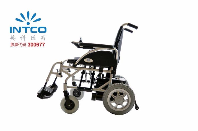 New Mobility Aids Steel/Aluminum Folding Electric/Power Wheelchair with New Design