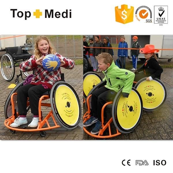 Light Weight Sport Wheelchair for Adult Basketball Gard Wheelchair Manufacturers Topmedi TLS779LQ -36