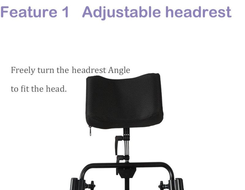 All-Terrain Portable Folding Electric Wheelchair Reclining Electric Wheelchair