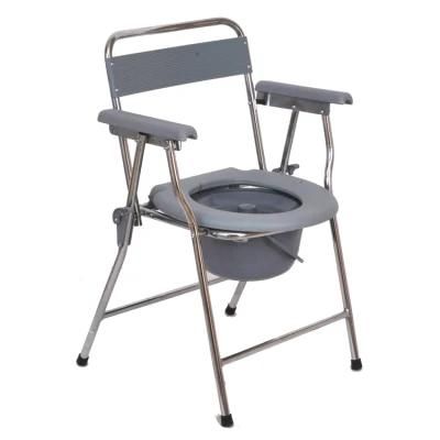 High Quality Folding Shower Commode Chair for Disabled