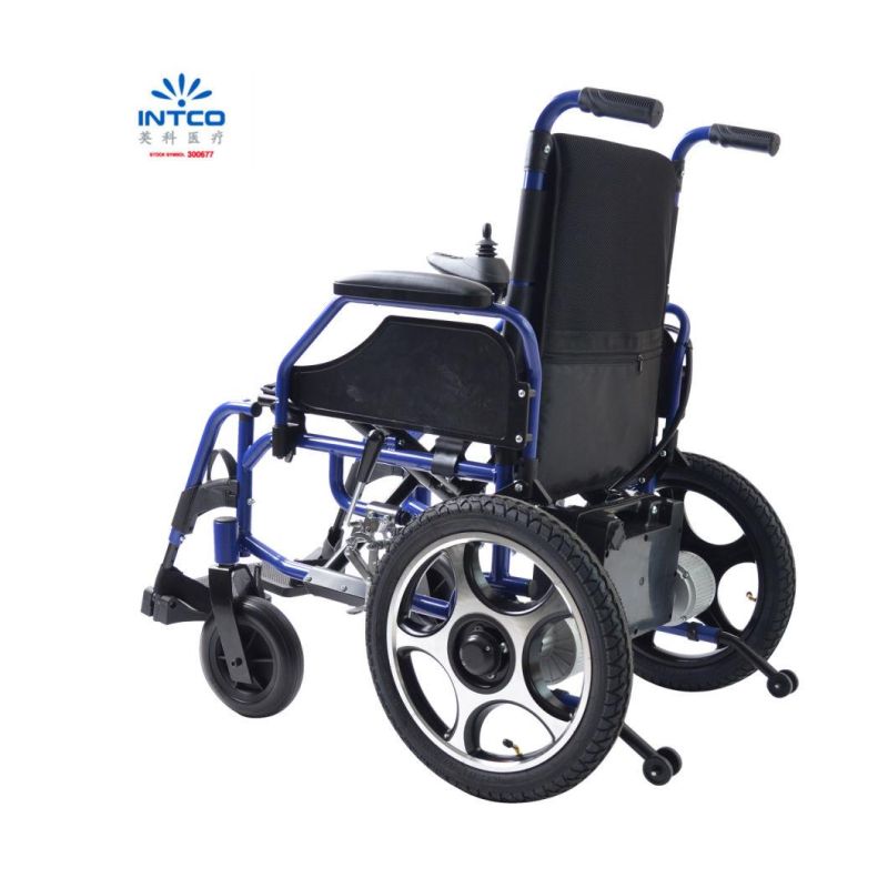 Medical Equipment Economic Mobility Folding Steel Electric Power Wheelchair