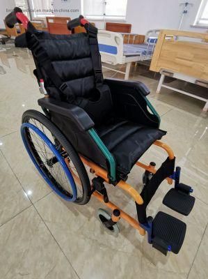 Shanghai Hot Sales Good Quality Steel 14&quot; Child Wheelchair