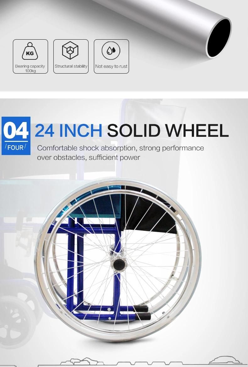 Hanqi Hq809 High Quality Folding Wheelchair