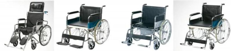 Portable Transfer Disabled Patient Wheel Chair Standard Outdoor Cheapest 809 Manual Wheelchair on Sale