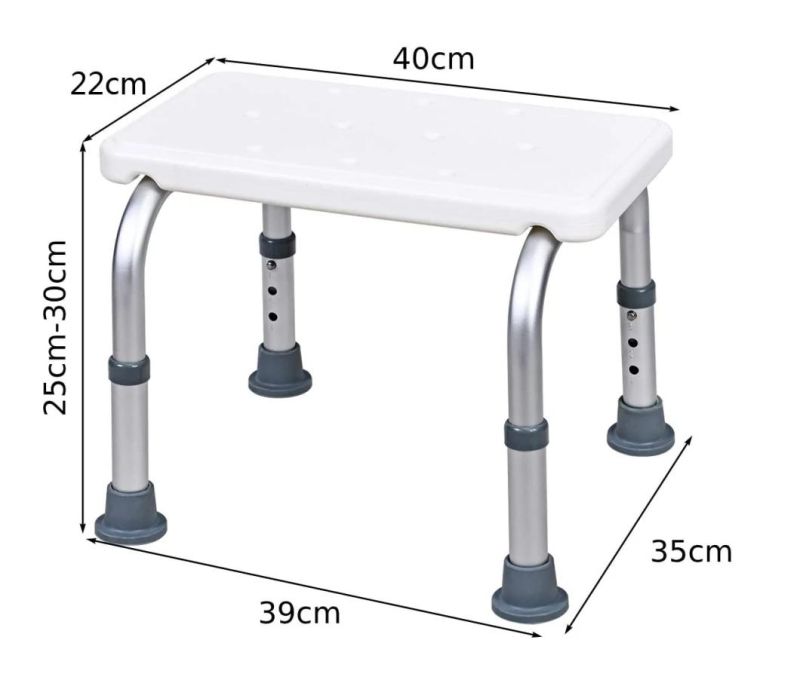 Commode Chair - Bath Footstep with Kd Style Shower Stool