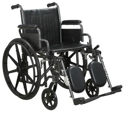 Best Quality Detachable Heavy Duty Wheelchair with Detachable Armrest &Footrest