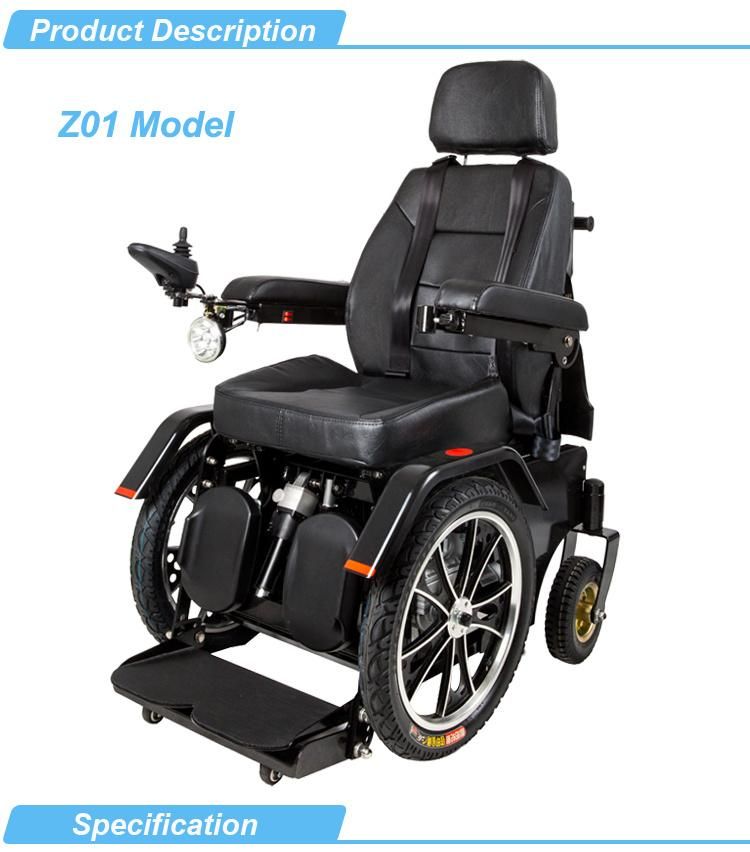 Pg Controller Four Wheels Standing Power Electric Wheelchair