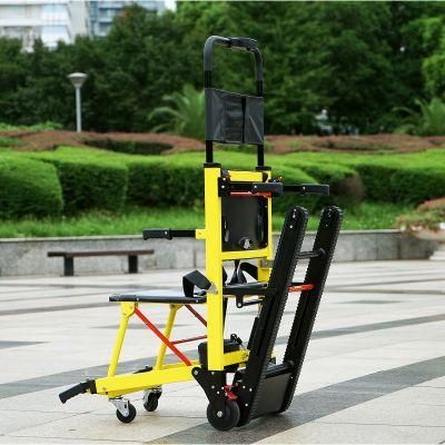 Folding Handicapped Electric Climbing Stair Wheelchair