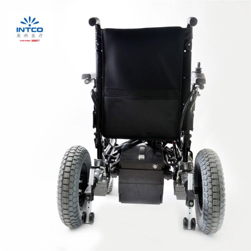 Medical Products Folding Electric Wheelchair Adapted to Various Roads