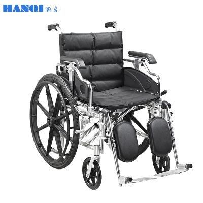 Hq903L High Quality Medical Manual Lightweight Fordable Wheelchair