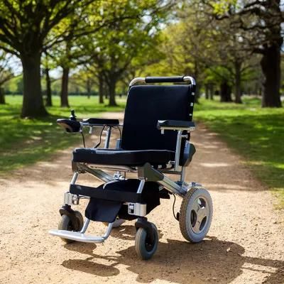 Quick Detachable, Easily Liftable E Throne Folding Electric Wheelchair