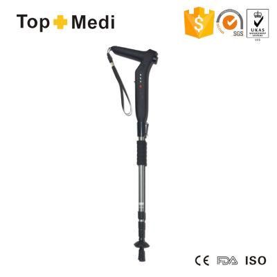 Topmedi Twa002 Homestec Smart Cane Walking Stick - Outdoor with Emergency Survival Sos GPS MP3 Radio Function Gifts for Elders