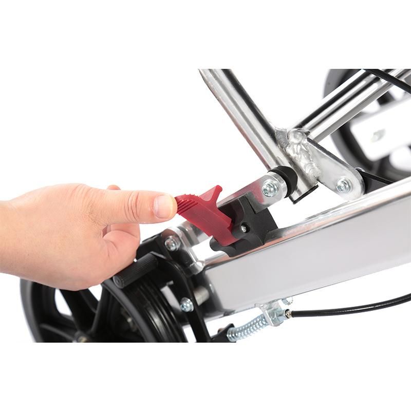 Travel Lightweight Small Manual Wheel Chair Transfer Aluminum Folding Wheelchair