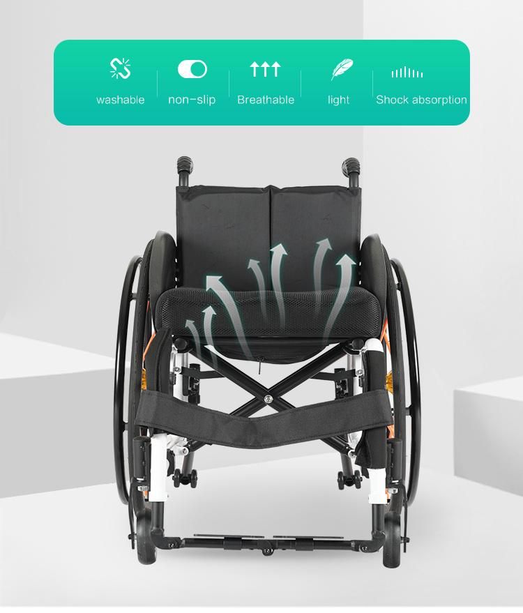 Sports Wheelchair Aluminum Motorized Folding Lightweight