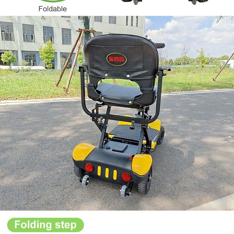Big Size Power Portable Electric Folding Mobility Scooter